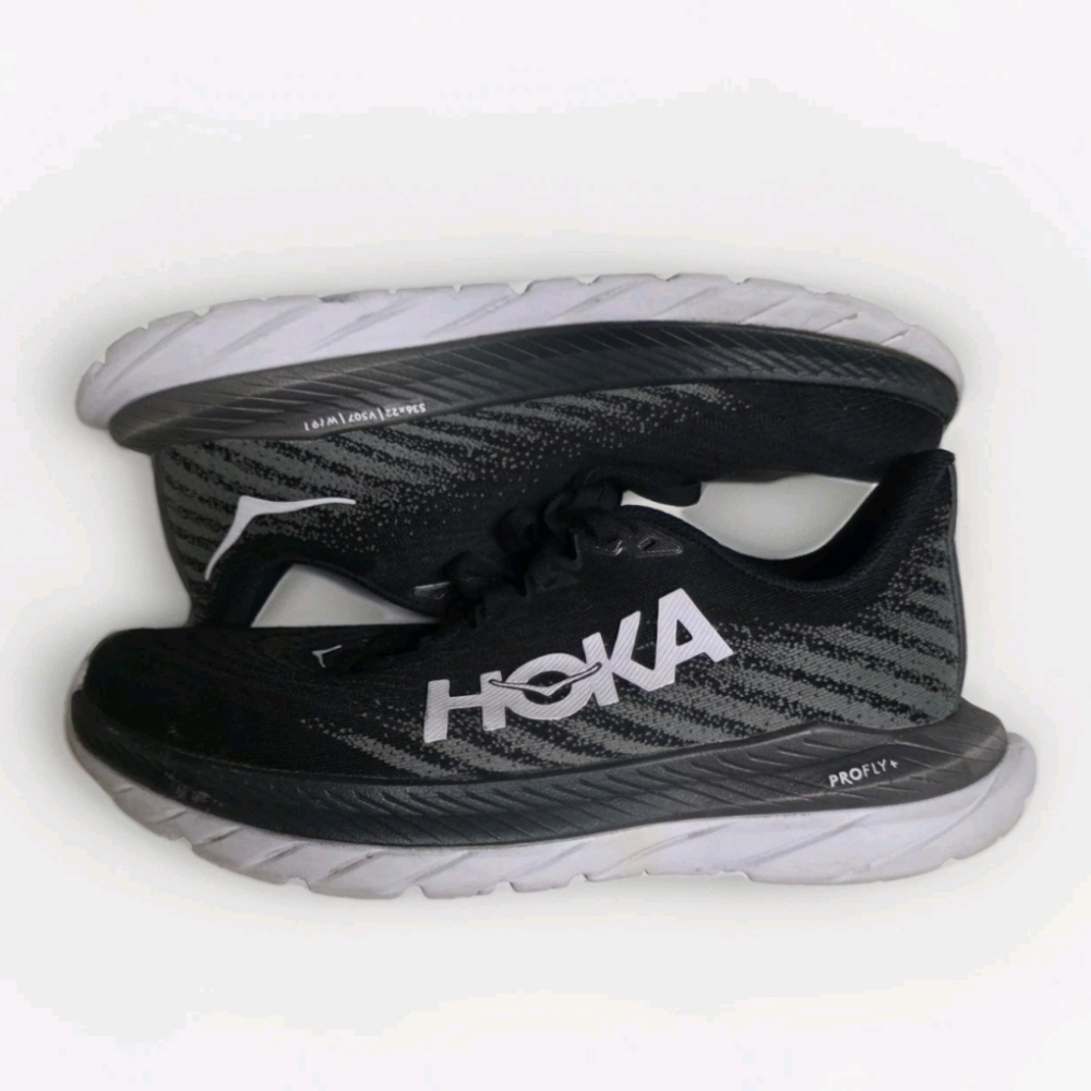 Hoka Mach 5 Black White